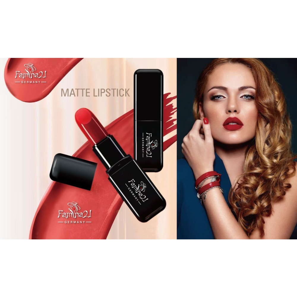 Smart Fusion Lipstick  Famina21Smart Fusion Lipstick  Radiant-Finish Lipsticks  (FML11) - 4