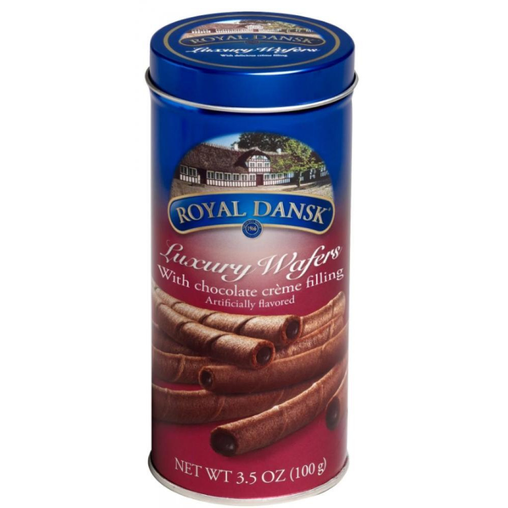 Вафли Royal Dansk Luxury С Шоколадным Кремом 100г - 1