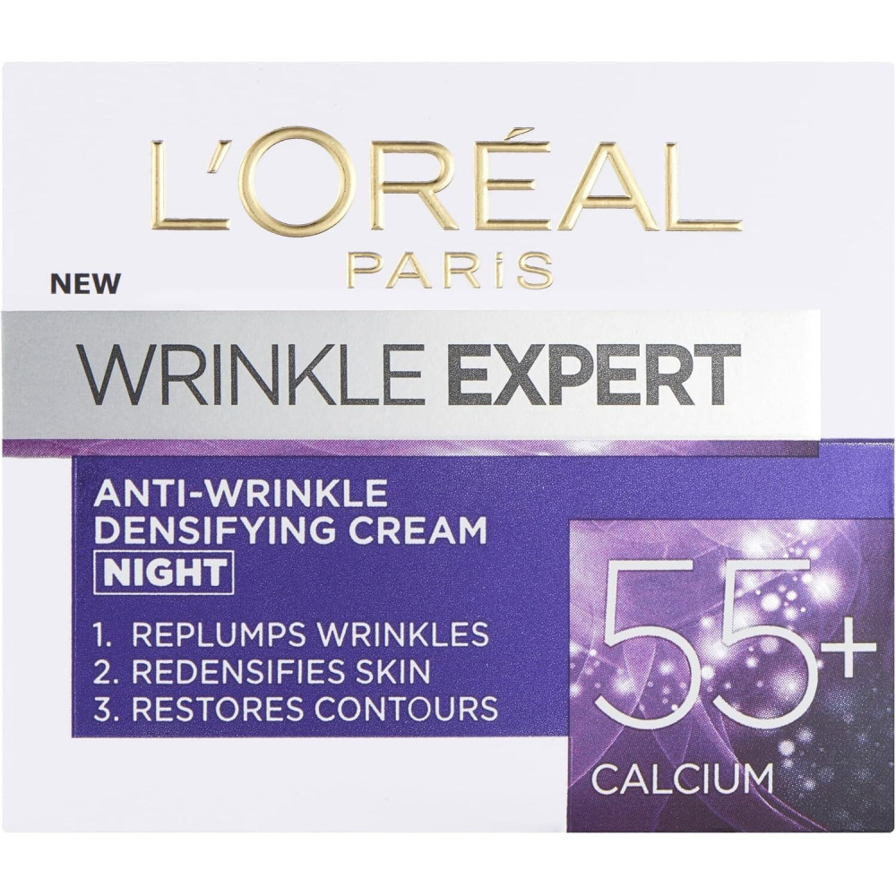 L'Oreal Paris Wrinkle Expert 55 Plus Night Cream, 50ml - 2