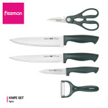 Fissman 5-Piece Knife Set Agave 3cr13 Steel - 2 miniature