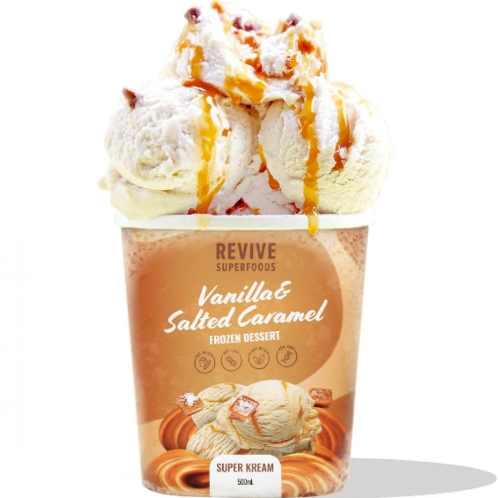 Vanilla  Salted Caramel Frozen Desert 188 g - 1