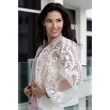 Asian SPIRIT, Бомбер Off White Symphony, СВОБОДНЫЙ Размер (xs-xl) - 3 miniature