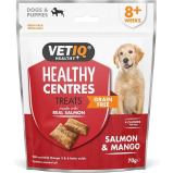 VETIQ، Healthy CENTRES، مكافآت الكلاب بنكهة السلمون والمانجو، 70 جرامًا - 1 miniature