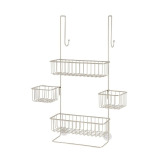 منظم لوازم الاستحمام البوسفور، فضي، 28075Es - 4 miniature