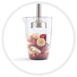 Arzum Hand Blender Set 1.5 Liter 1500 Watts Black Color Model - AR1014 - 3 miniature