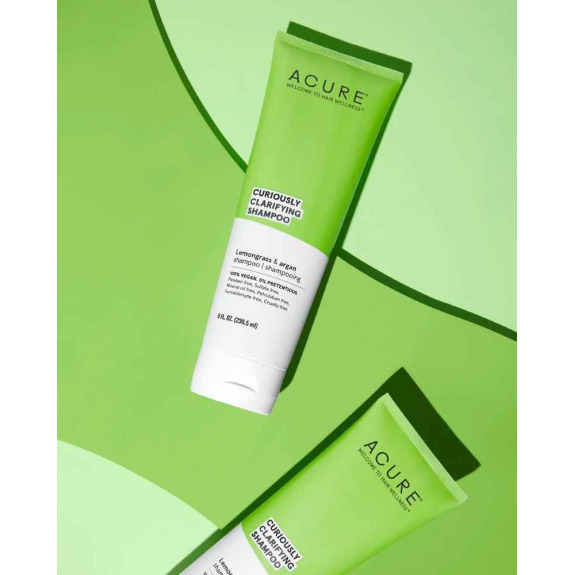 ACURE-Curiously Clarifying Shampoo - Lemongrass 238.5 Ml