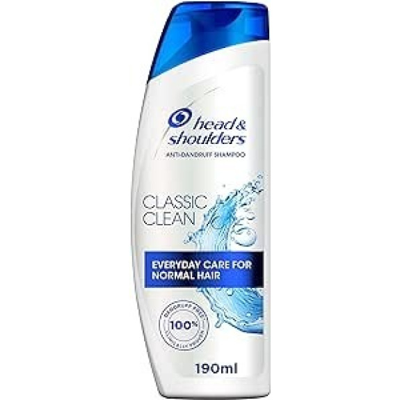 Head and  Shoulders classic clean shampoo 190ml