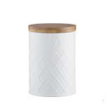 Typhoon Embossed Tea Storage White - 1 miniature