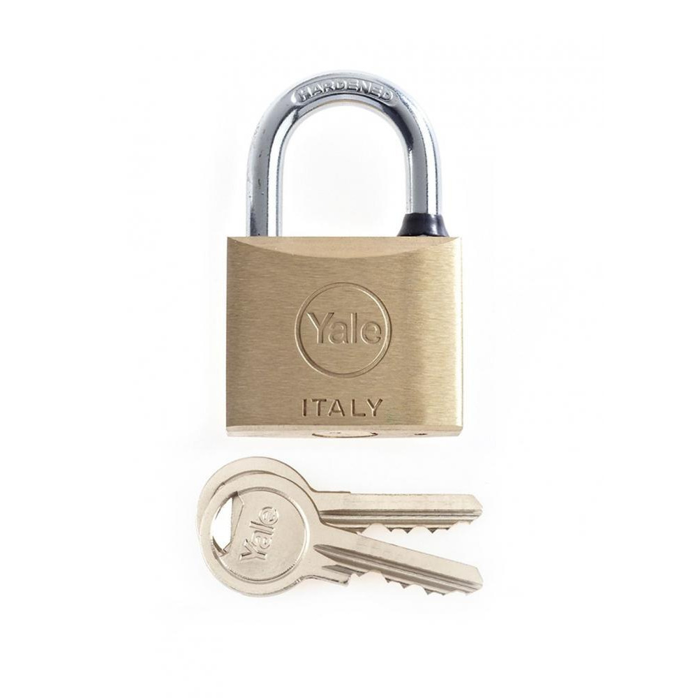 Стандартный ЛАТУННЫЙ Навесной Замок Yale Серии 110, 40 мм - 1