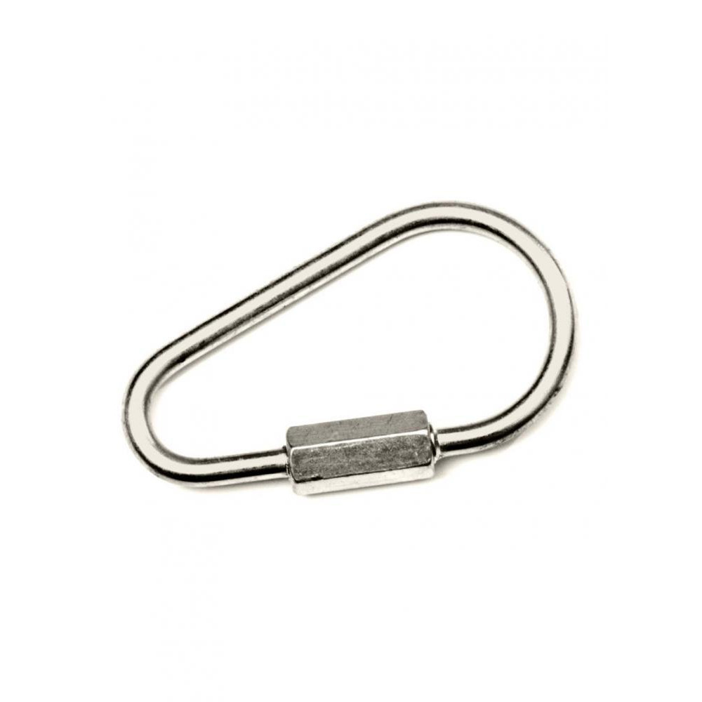 Овальный Стальной Брелок Для Ключей Hy-Ko - 1