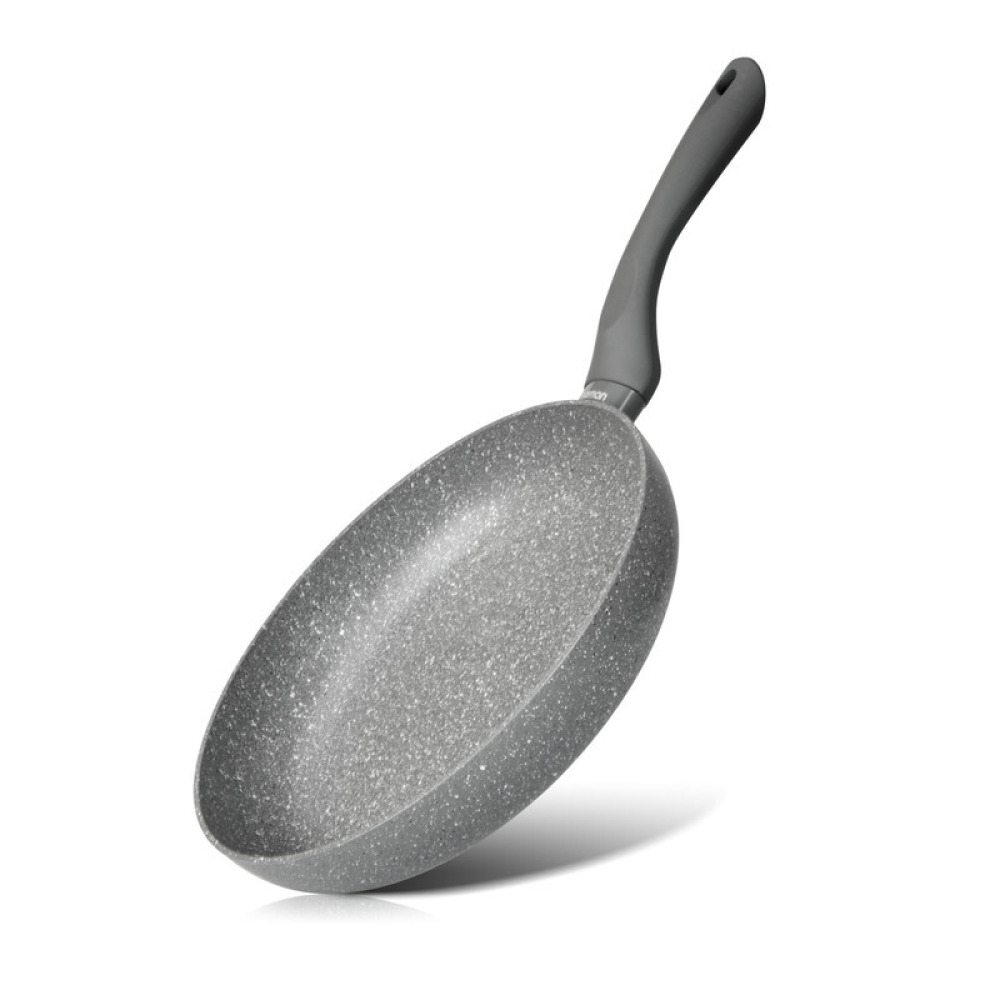 مقلاة فيسمان من سلسلة فولكانو من الألومنيوم بقاعدة تحريضية باللون الرمادي مقاس 20 × 5 سم - 1