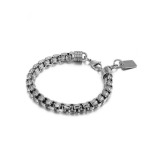 LEE COOPER Men's Stainless Steel Silver Bracelet - LC.B.01346.330 - 1 miniature