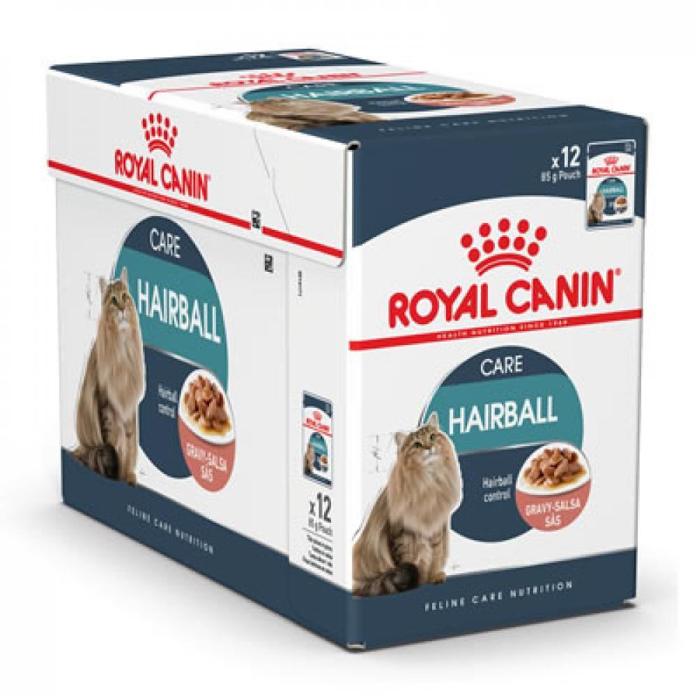 ROYAL CANIN \/ Wet food, Care, Hairball, Gravy, Box, 12 * 85g - 1