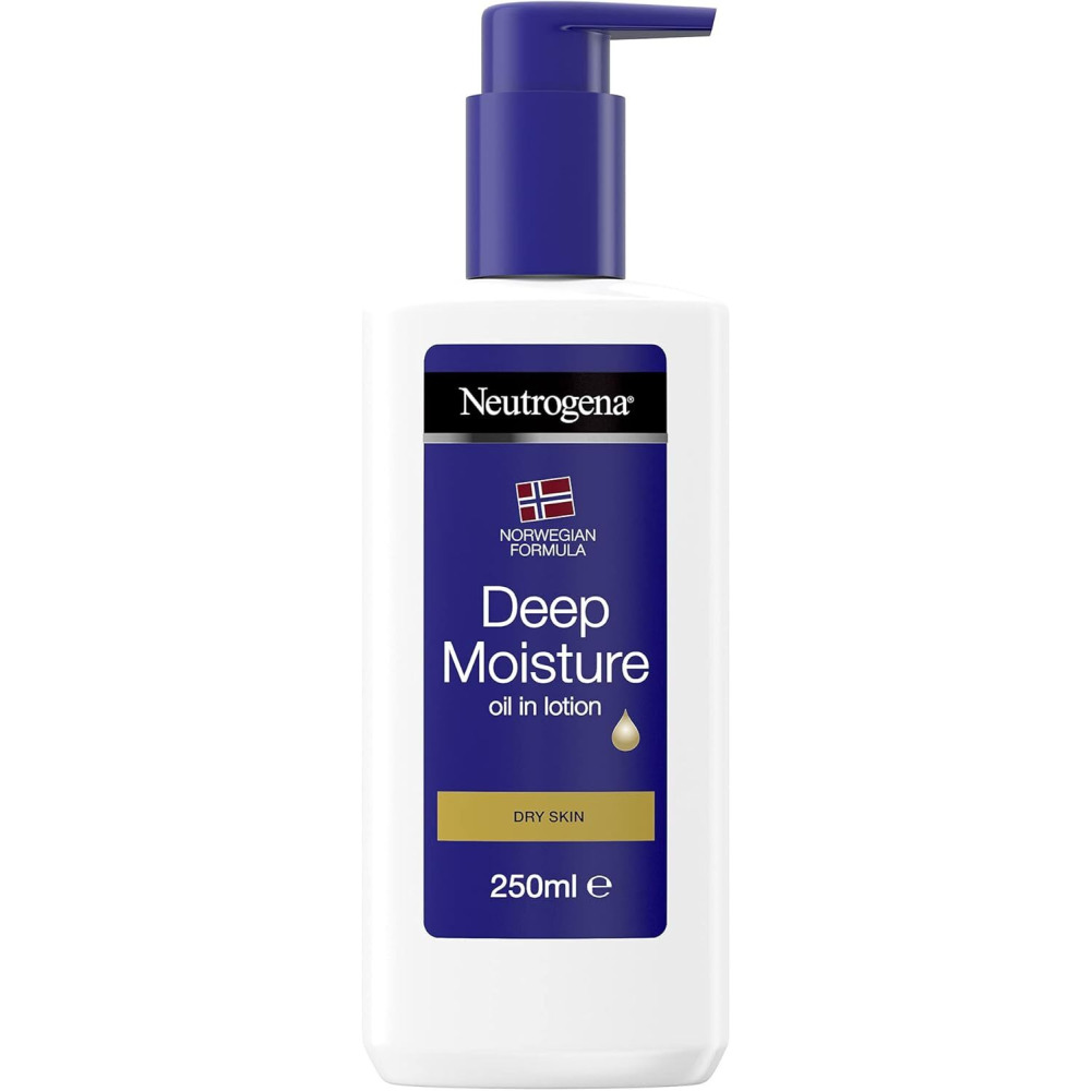 Neutrogena Deep Moisturizing Lotion Oil In Dry Skin, 250Ml - 1