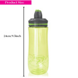 Fissman Sports\/ Gym Water Bottle With Leakproof Green\/Black 820ml - 2 miniature