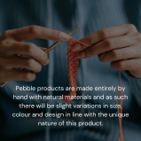 Plush Toy Pebble, Bug Rattle, Snail, Brown - 3 miniature