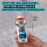 L'Oréal Paris Men Expert Fresh Extreme Anti-Perspirant 48h Dry Non-Stop Roll-On, 50ml - 5 miniature