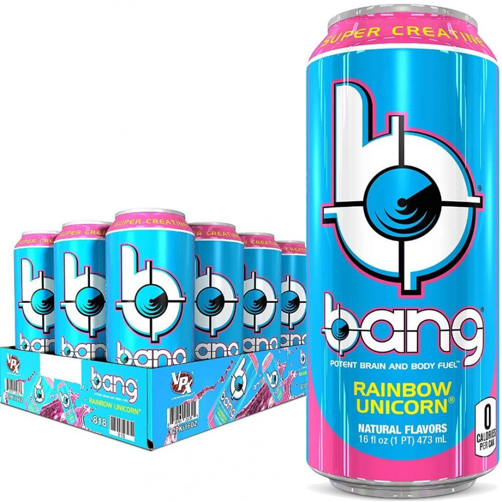 Bang Rainbow Unicorn 16 OZ (Pack of 12) - 1