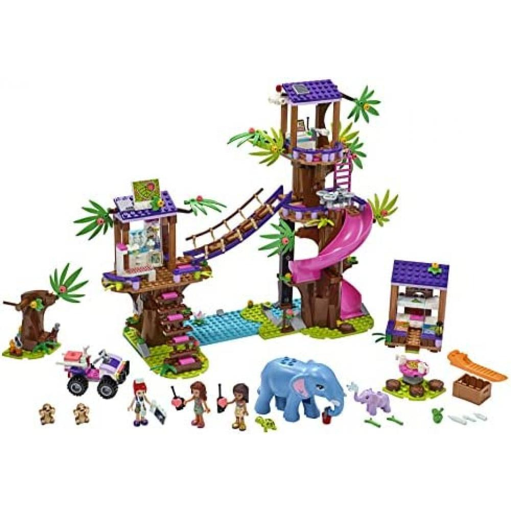 LEGO / Friends 41424, Jungle rescue basebuilding set with 3 mini dolls and accessories, 648 pieces, 8+ - 3