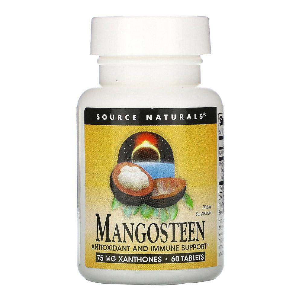 Source Naturals Mangosteen, 75 mg, 60 Tablets - 1