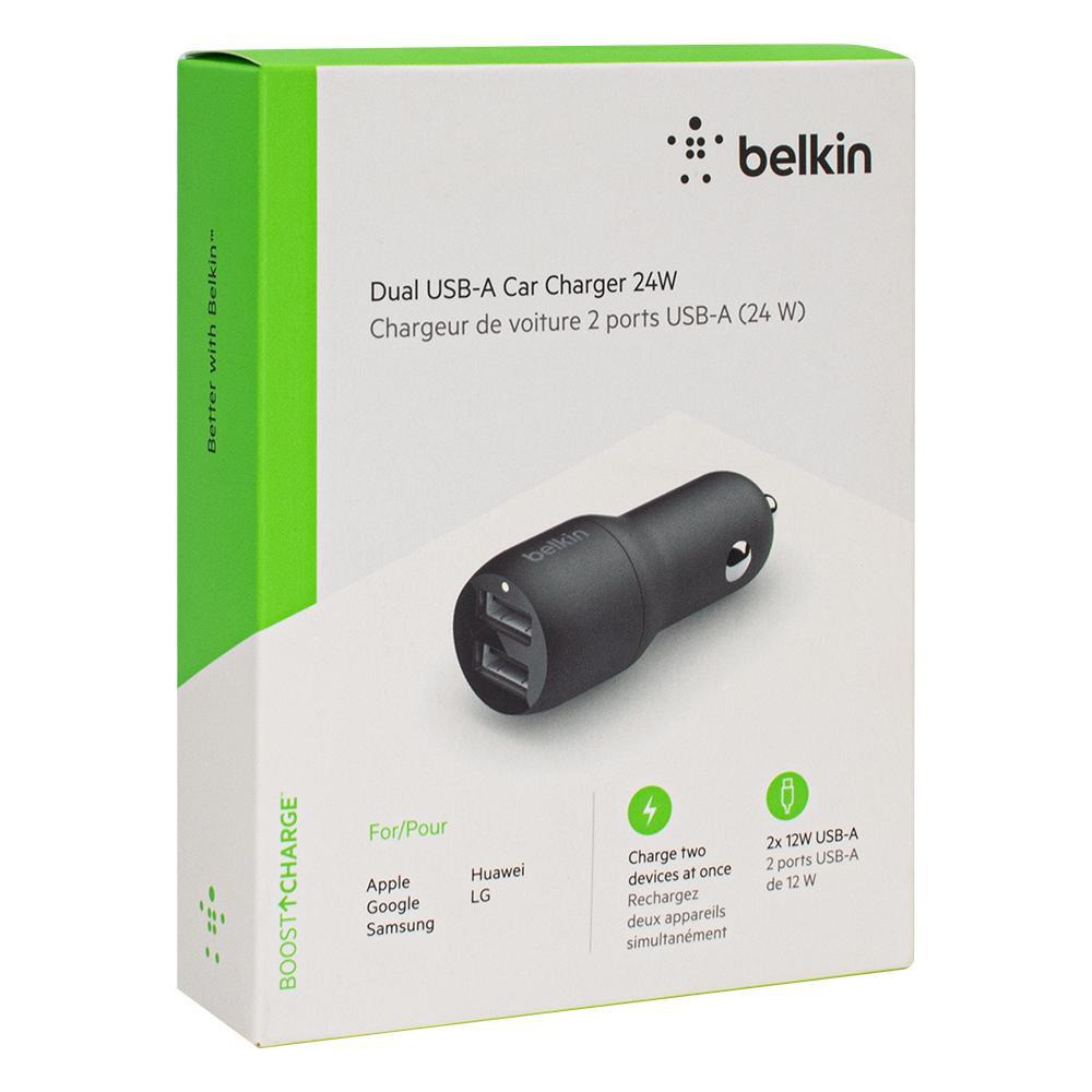Belkin / Car charger, Dual USB, 24 W + cable, Lightning - 6