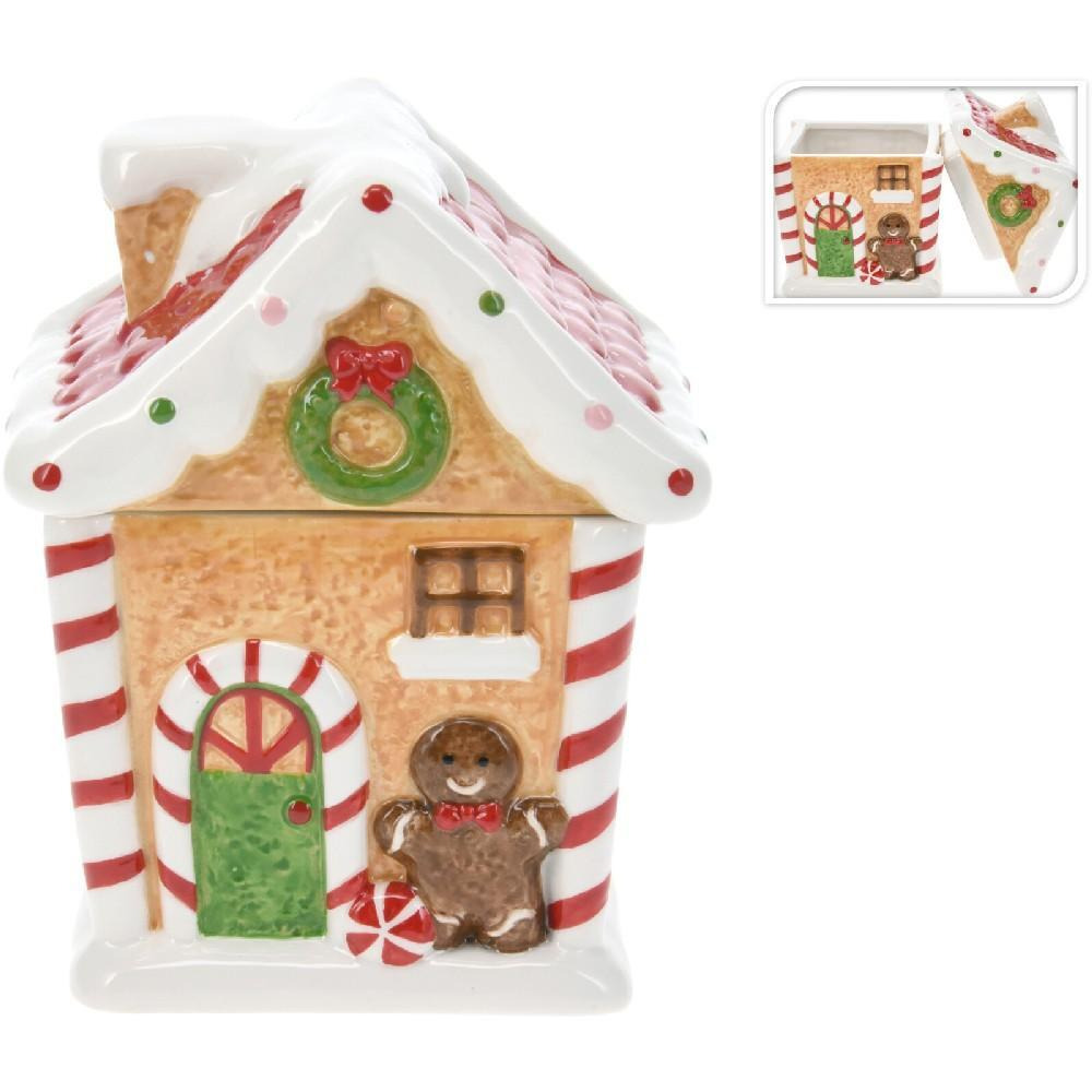 وعاء تخزين كوبمان كوكي هاوس 18 سم متنوع 1 قطعة - 1