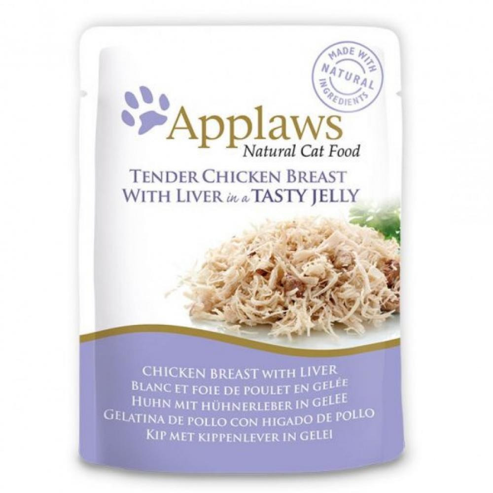 Applaws Chicken with Liver Cat - Jelly - Pouch - 70g - 1