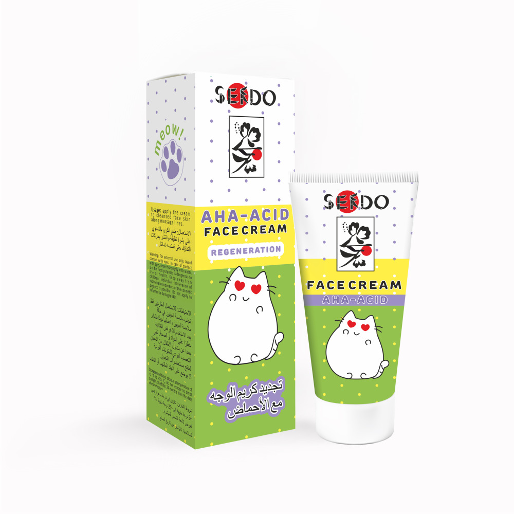 Sendo Face Cream Regenerating And Whitening with AHA Acids 50 ml - 1