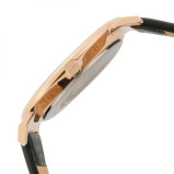 BLADE Wanderer Rose 3683G1RWN SS & Leather Date Men's Watch - 2 miniature