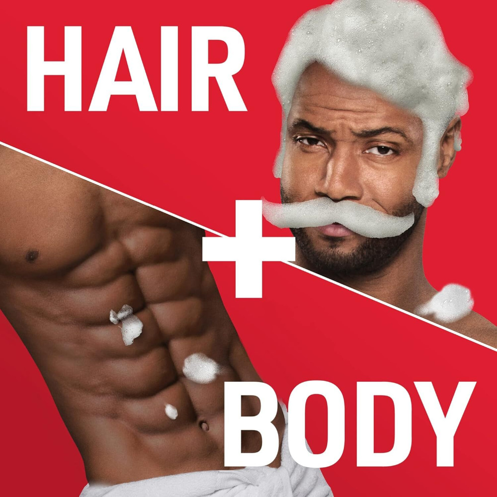 Old Spice Shower Gel + Shampoo, Rock, 2 in 1, 400ml - 3