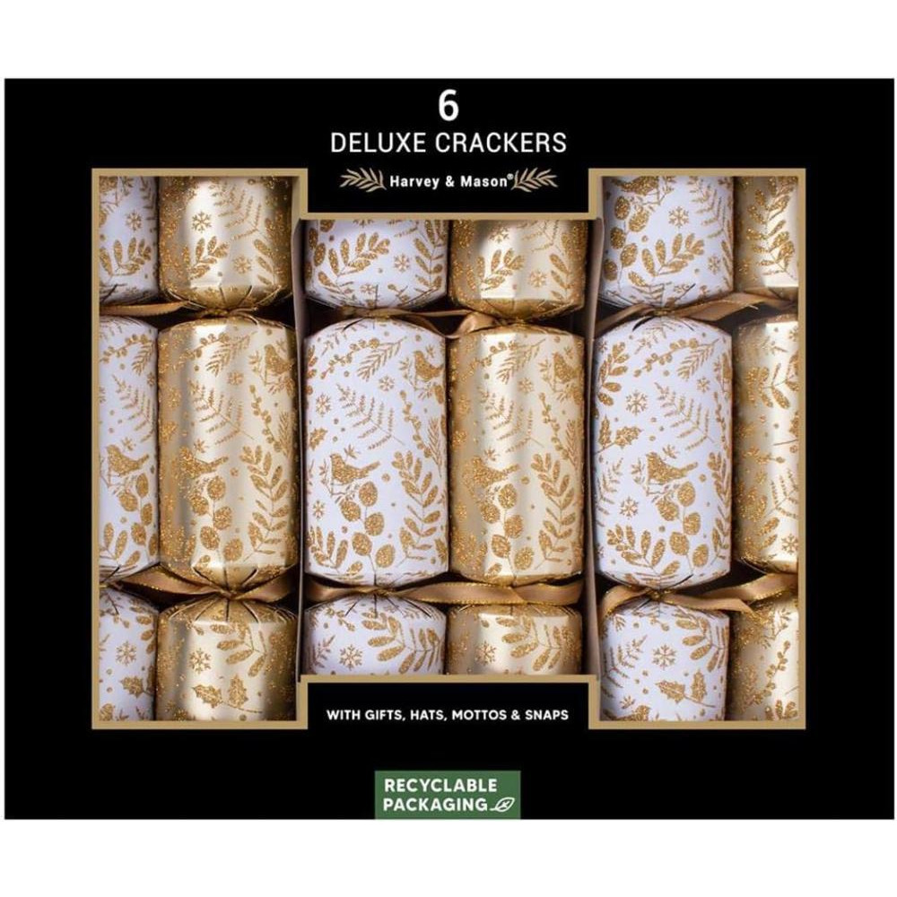 КРЕКЕРЫ RSW 6 Deluxe С БЛЕСТЯЩИМИ листьями, 13,5 дюймов - 1