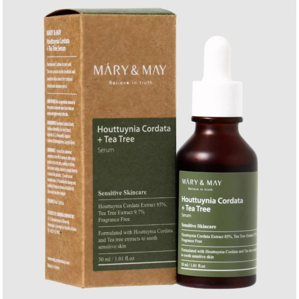 Mary \& May Houttuynia Cordata + Tea Tree Serum 30ml - 1