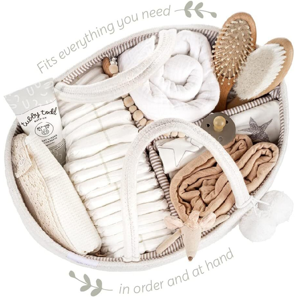 Веревочный Подгузник Caddy FEPHAS, Off-White - 3