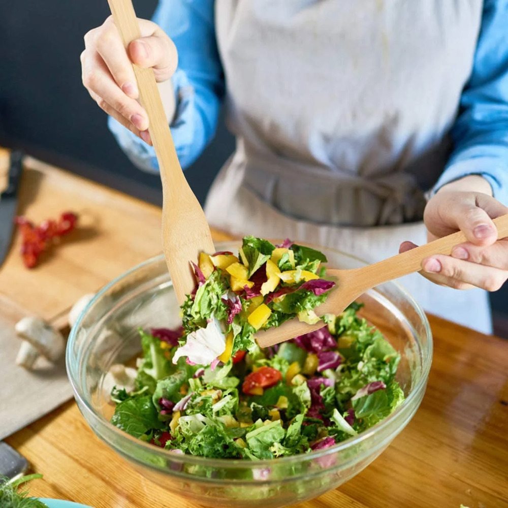 HomePro 4 Шт. Бамбуковая Посуда - 4