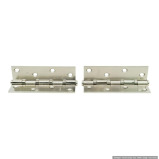Homesmiths Bearing Hinges 4 inch Chrome Plated - 3 miniature