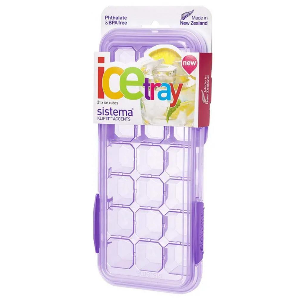 Sistema Большой Поднос Для Льда Accents Klip It Purple - 1