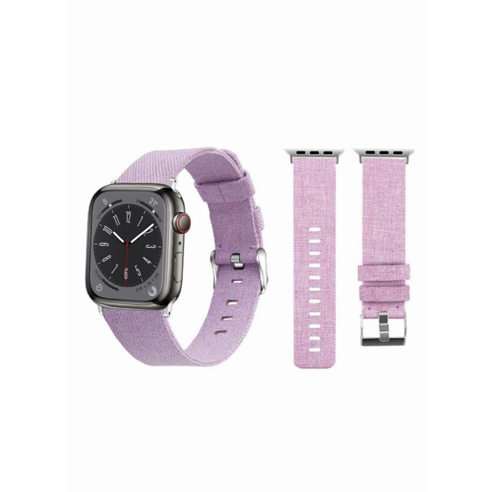 Perfii Fabric Replacement Band For Apple Watch 41/40/38mm Series 8/7/6/5/4/SE - 1