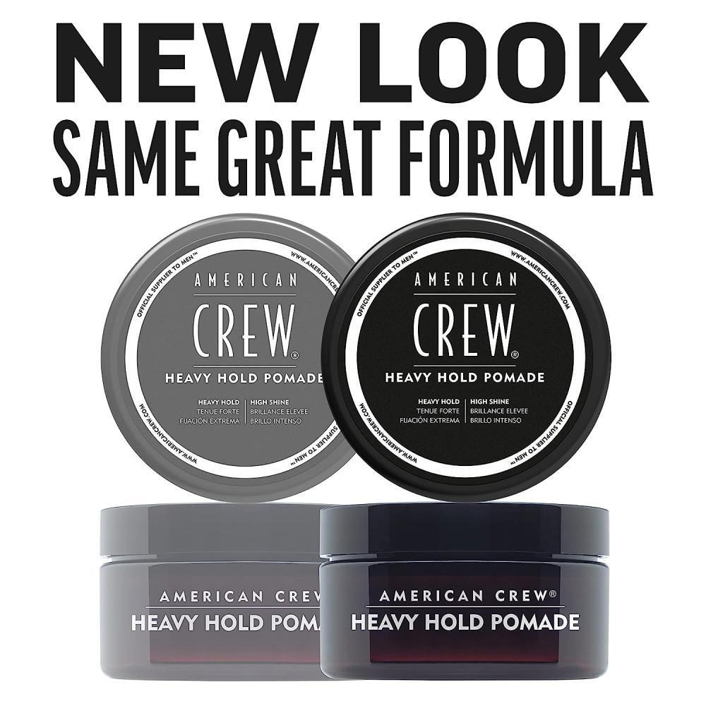 American Crew / Hair pomade, Heavy hold with high shine, 3 oz (85 g) - 5