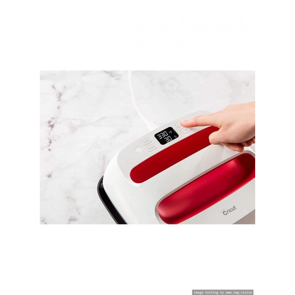 Cricut Easy press 2 Mini 9 x 9 inches Raspberry - 4