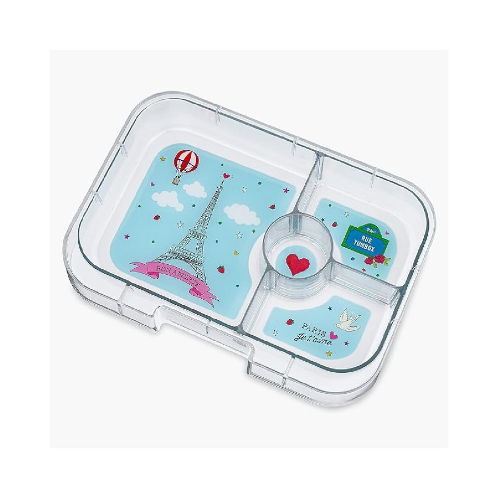 Yumbox Panino 4-Compartment Leakproof Bento Box Purple - 5