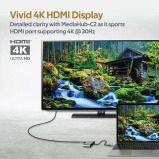 Promate MediaHub-C2 High Definition USB-C Display Adapter - 4 miniature