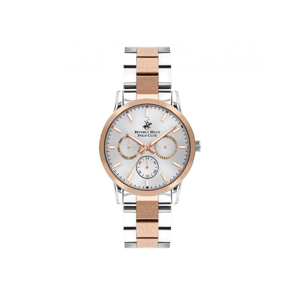 BEVERLY HILLS POLO CLUB Women's Multi Function Silver Dial Watch - BP3360X.530 - 1