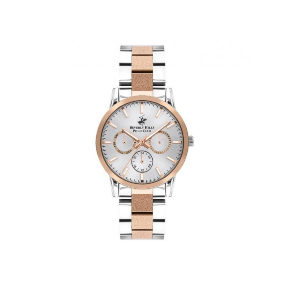BEVERLY HILLS POLO CLUB Women's Multi Function Silver Dial Watch - BP3360X.530