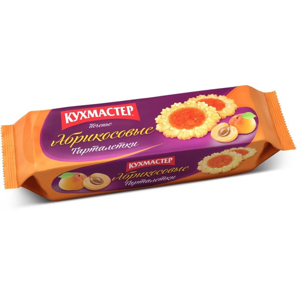 Печенье Абрикосовые тарталетки 240Г - 1