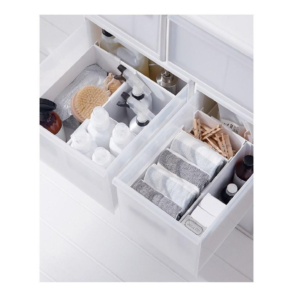 Like It Drawer  Cabinet Organizer Slim Large White - 3