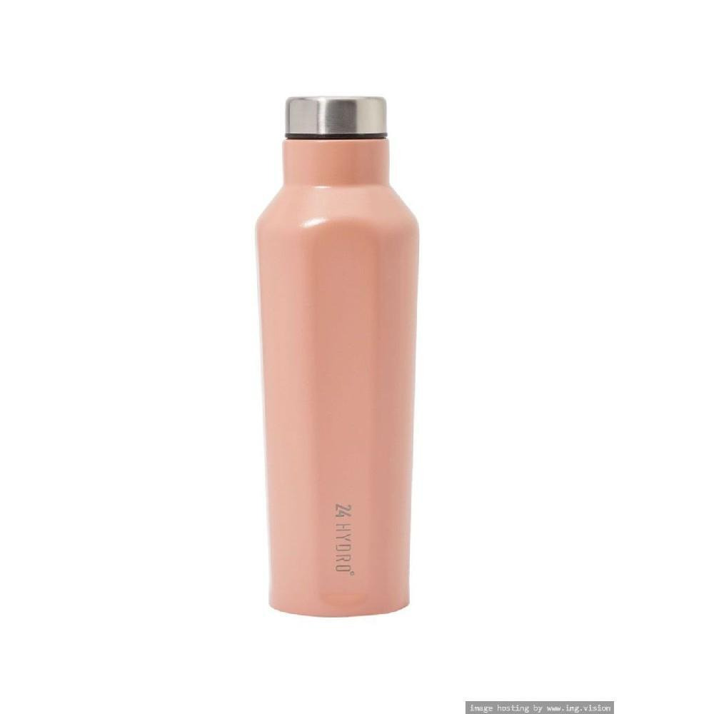 Neoflam Double Wall Stainless Steel Water Bottle 500ML Pink - 1