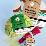 SEPHORA COLLECTION Fiber Face Masks - Fruit & Plant Extracts + Hydrating Hyaluronic Acid Quenching & plumping effect mask - watermelon (1 pc) 100g - 5 miniature