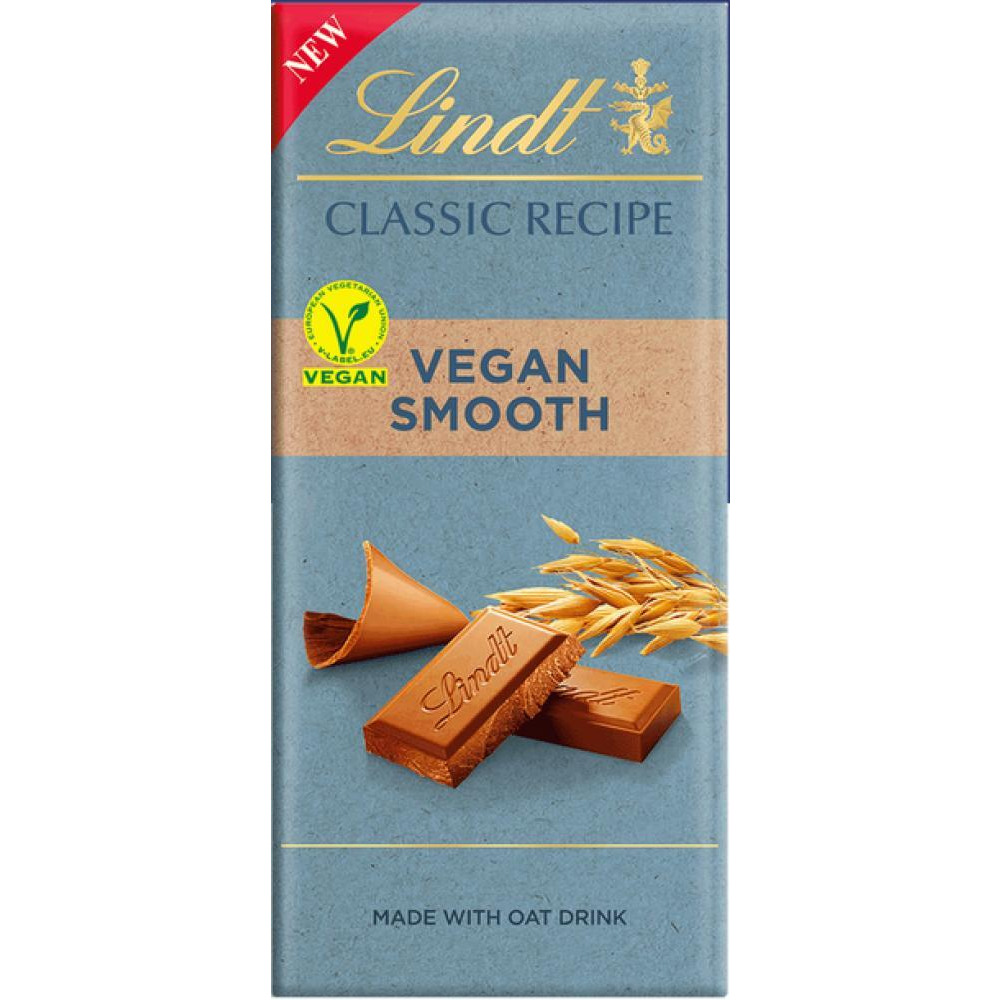 Lindt Classic Recipe Bar - Vegan Smooth 100g - 1