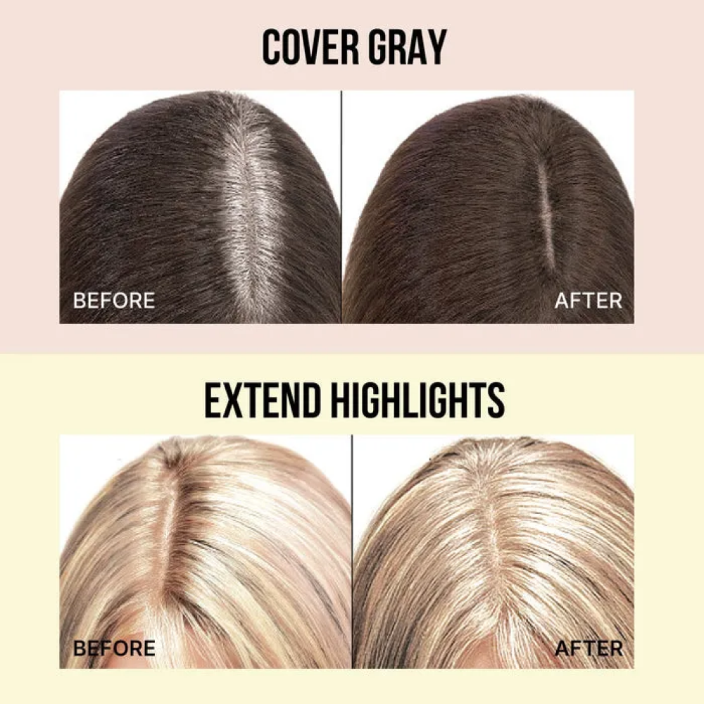 COLOR WOW Root Cover Up – Мгновенное Закрашивание Седины и Подсветка, Устойчивая К воде И Поту, Не пачкается, Отмеченная Наградами Формула, Светло-Кор - 3