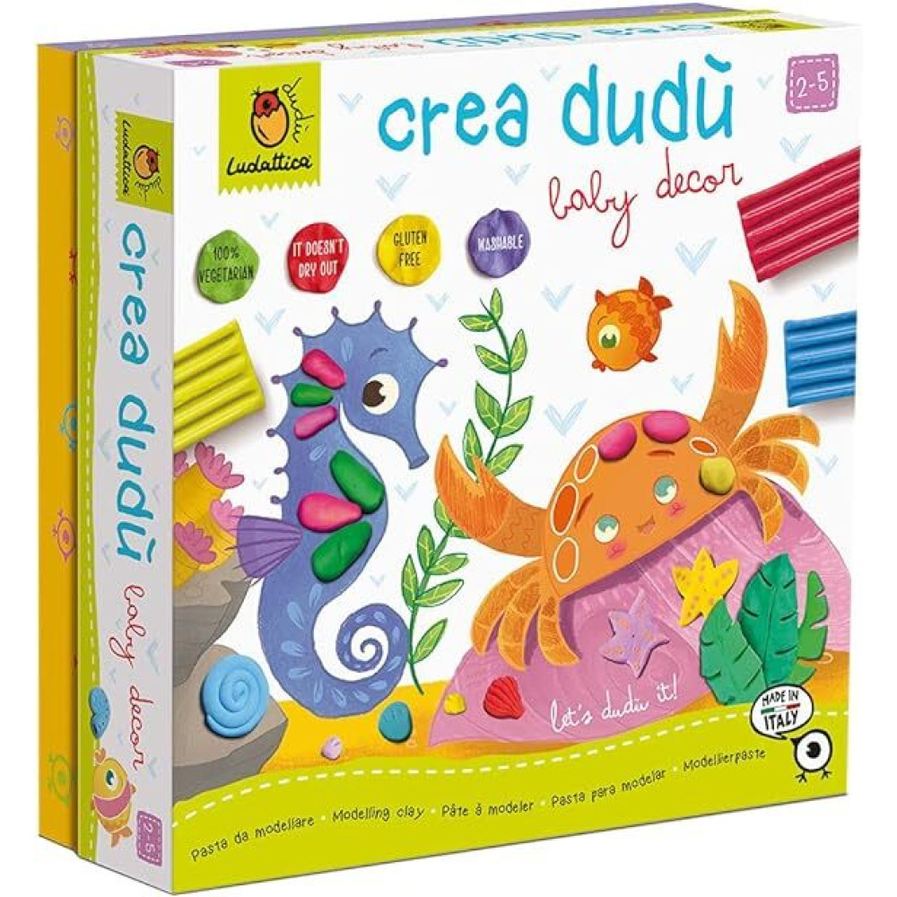 Ludattica Creat Dudu Lets Decor Пластилин - 1